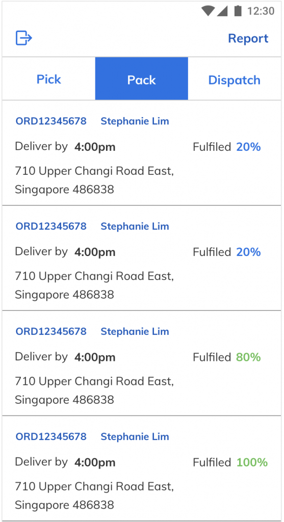 Ceegees FairPrice pack list