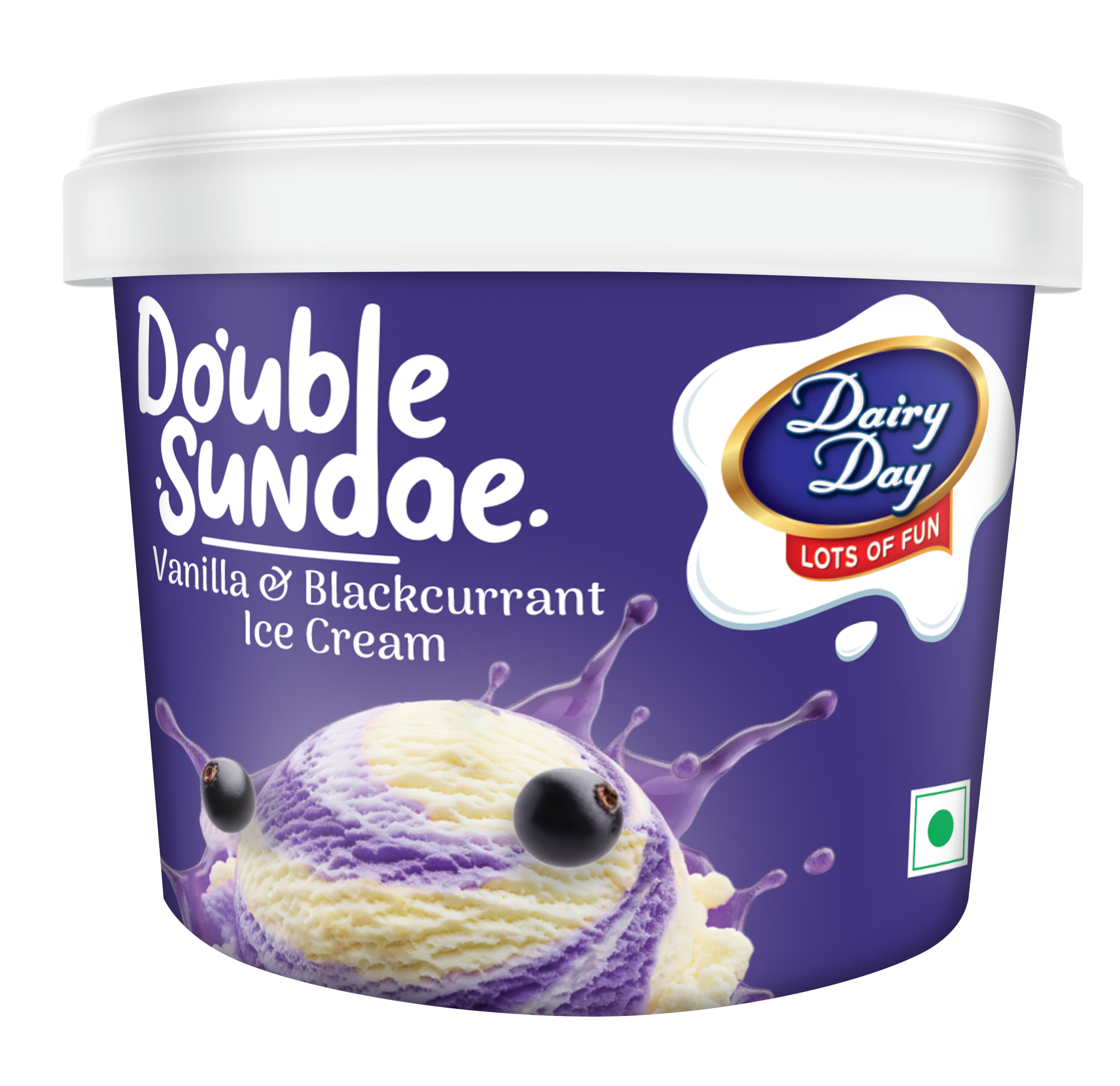 Double Sundae Vanilla & Strawberry – 250ml